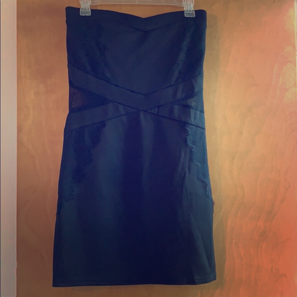 Sara Boo strapless mini dress